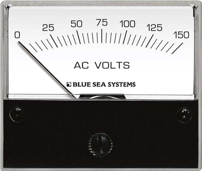 Blue Sea Systems AC Voltmeter 0 to 150V AC